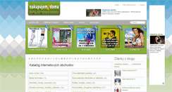 Desktop Screenshot of nakupujemzdomu.sk